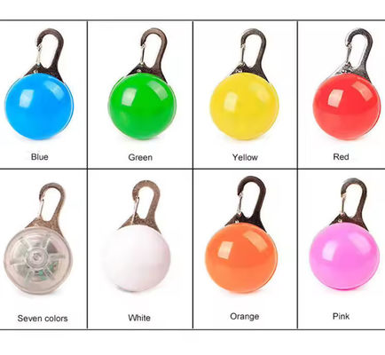 Puppy LED Flashing Pet Collar Necklace Buckle Night Flashing Safety Lights For Dogs