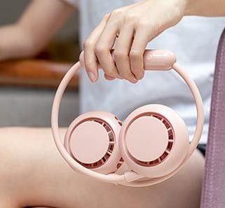 Rechargeable Home Mini Application Outdoor Cooling Hanging USB Portable Neck Fan