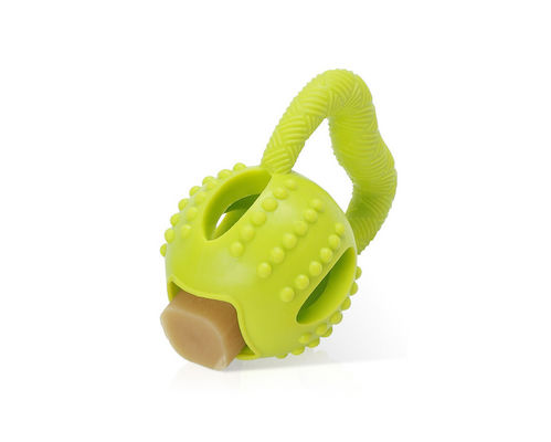 TPR Pet Toys Interactive Training Toys Leaky Food Toy Comfort Dog Chew Ball
