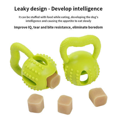 TPR Pet Toys Interactive Training Toys Leaky Food Toy Comfort Dog Chew Ball