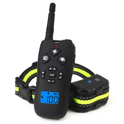 Outdoor Remote Control Dog Training Collars Rechargeable Dog Bark Training Collar