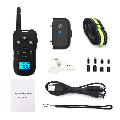 Outdoor Remote Control Dog Training Collars Rechargeable Dog Bark Training Collar
