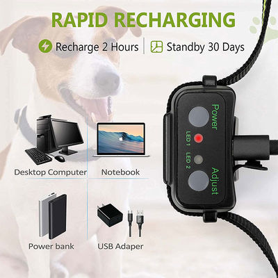 Outdoor Remote Control Dog Training Collars Rechargeable Dog Bark Training Collar