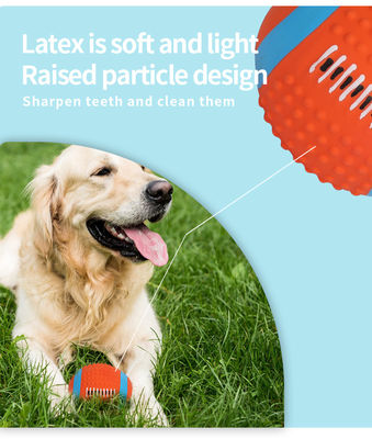 Interactive Dog Chewing Toy Eco Friendly Latex Pet Squeak Bite Toys