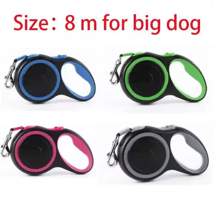 Customizable Plastic Reflective Pet Retractable Leash For Dog Vest Leash