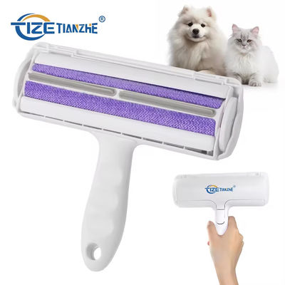 Reusable Pet Grooming Brush Couch Comb Self Cleaning Dog Hair Lint Roller Custom Logo