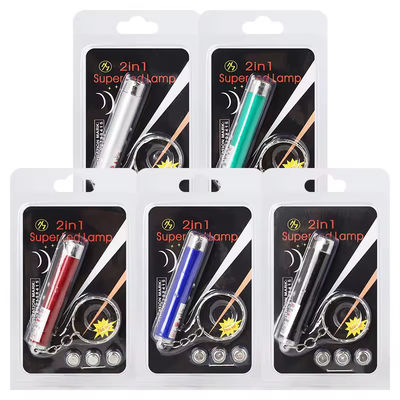 Custom Electric Pet Toys Interactive Plastic LED Laser Pointer Cat Toy