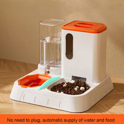 Multi Functional Automatic 2 In 1 Pet Feeder And Water Dispenser Non Slip Eco Friendly