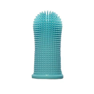 Soft Silicone Pet Toothbrush Easy Cleaning Dog Finger Toothbrush
