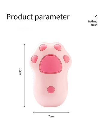 Silicone Pet Comb Brush Grooming Tools Cat Grooming Comb With Steam For Hair Cleaning