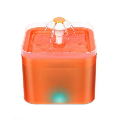 2L Capacity Pet Water Fountain Automatic Cat Drinking Water Dispenser With LED