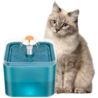 2L Capacity Pet Water Fountain Automatic Cat Drinking Water Dispenser With LED