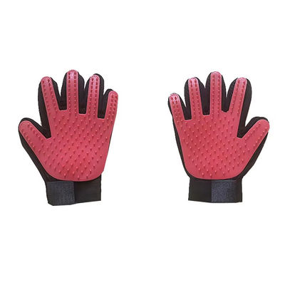 Pet Hair Remover Glove Pet Grooming Glove Brush Deshedding Glove For Dogs And Cats