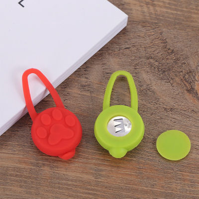 Waterproof Silicone LED Light Pet Collar Clip On Light Dog Collar Pet Safety Night Light