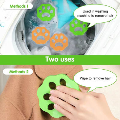 4 Pack Pet Cleaning Tools Reusable Laundry Pet Hair Catcher Dog Hair Lint Catcher