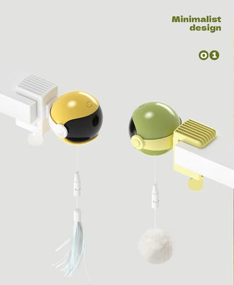 Self Playing Pet Training Products Electric Automatic Lifting Interactive Cat Ball Toy