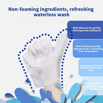 Portable Convenient Pet Cleaning Tools Non Woven Pet Wipe Gloves For Cats And Dogs