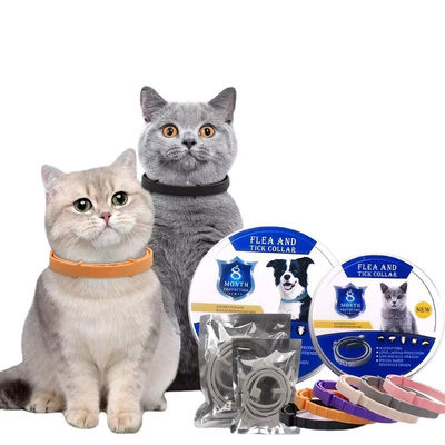 Silicone Solid Pet Collars Pet Treatment Anti Flea And Tick Collar For Dogs And Cats