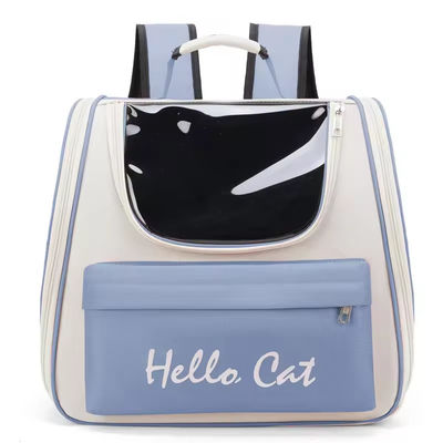 Breathable Side Large Space Pet Carrier Bag Portable Cat Dog Pet Outing Bag