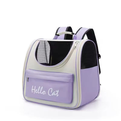Breathable Side Large Space Pet Carrier Bag Portable Cat Dog Pet Outing Bag