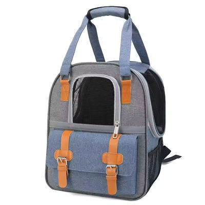 Transparent Oxford Pet Carrier Bag Breathable Travel Pet Cat Dog Carrier Bag Backpack