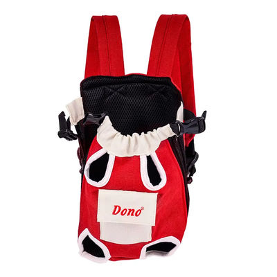 Portable Pet Carrier Bag Ventilated Breathable Washable Dog Front Carrier Backpack