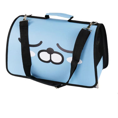 Travel Breathable Dog Carrier Printed Single Shoulder Portable Cat Carrier Bag