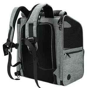 Expandable Pet Carrier Bag Airline Approved Pet Travel Carrier Backpack For Hiking