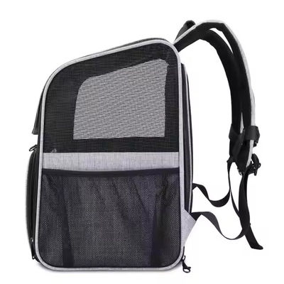 Expandable Pet Carrier Bag Airline Approved Pet Travel Carrier Backpack For Hiking