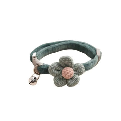 Adjustable Cute Pet Accessories Cartoon Flower Dog Collar Pet Dog Training Collar