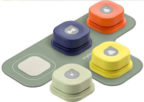 Dog Recordable Training Buzzers Trainable Dog Communication Button Pet Voice Toy Clicker