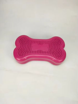 PVC Inflatable Pet Training Products Cartoon Dog Disc Dog Bone Toy For Balance Training