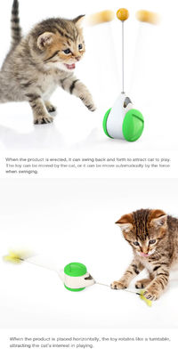 Plastic Pet Training Products Interactive Puzzle Balanced Swing Car Toy