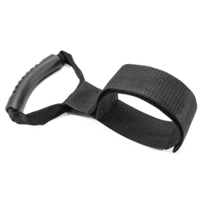 Portable Heavy Duty Nylon Webbing Hook And Loop Storage Strap With Carry Handle