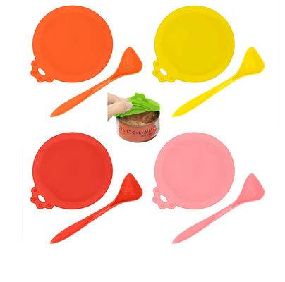 BPA Free Silicone Dog Food Can Covers Pet Food Can Lid 1 Fit 3 Standard Size Food Cans