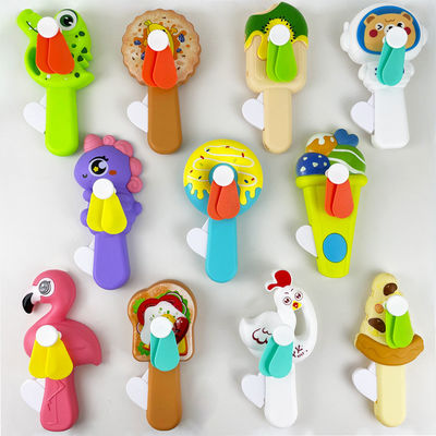 Cute Mini Electric Hand Fan Adorable Cartoon Kids Portable Fan Toy
