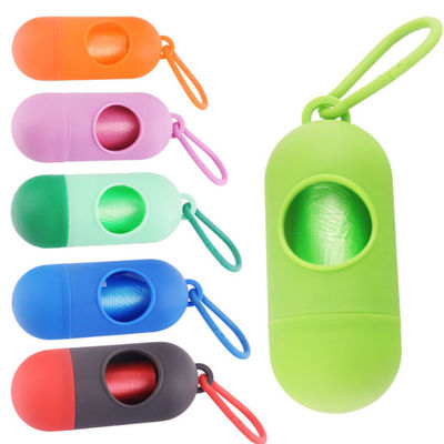 Colorful Pet Dog Poop Bags Dispenser Dog Garbage Bag Dispenser Dog Shit Bag Holder