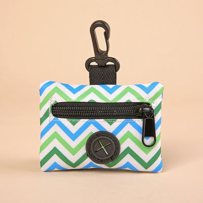 Colorful Polyester Pet Accessories Portable Outdoor Cat Dog Poop Bag Container