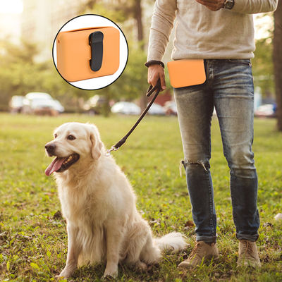 Pet Supplier Dog Treat Pouch Portable Walking Eco Friendly Silicone Dog Treat Bag Pet Training Food Storage Containers