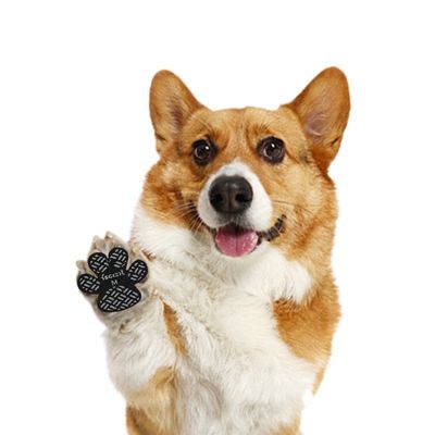 Pets Anti-Dirty Shoes  Dogs Anti-slip Silicon Dog Pet Paw Protector Sole Anti-scald Self Adhesive Dog Claw Stickers