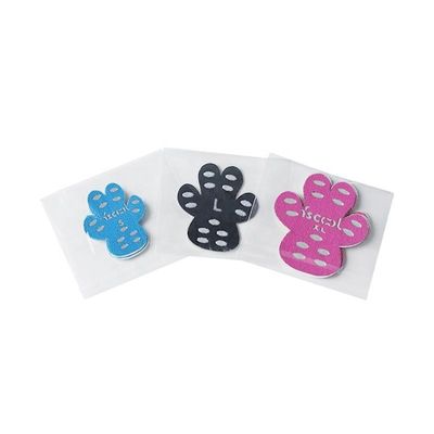 Pets Anti-Dirty Shoes  Dogs Anti-slip Silicon Dog Pet Paw Protector Sole Anti-scald Self Adhesive Dog Claw Stickers