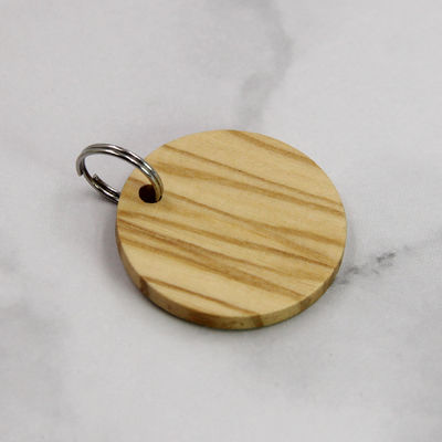 Wooden Puppy Name Tag For Pet Collar Laser Engrave Dog Cat Tag Blank Wood Charms
