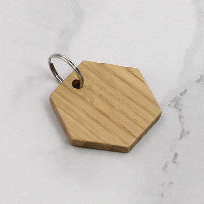 Wooden Puppy Name Tag For Pet Collar Laser Engrave Dog Cat Tag Blank Wood Charms