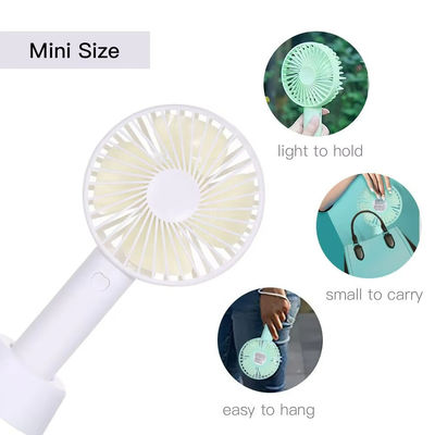 LP Portable Usb Handheld Fan Lash Table Fan Summer Must Have Rechargeable Battery Portable Air Cooling Usb Mini Fan
