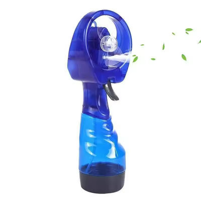 Battery Powered Summer Outdoor Travel Hand Held Standing Mini Portable Water Mist Spray Bottle Cooling Fan with Water Tank