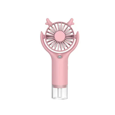 2025 New Arrival Portable Cooling Water Spray Handheld Misting Fan Mini Wireless Mini Portable Hand Fan Rechargeable Mist Fan