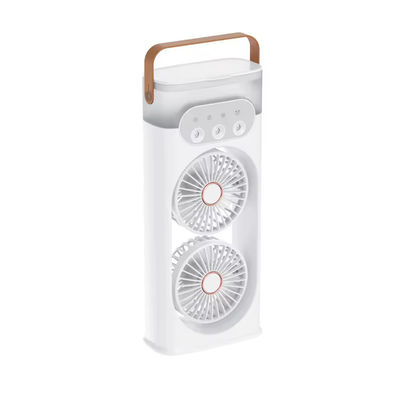 Home Appliance 400ML Dual Head Spray Desktop Air Cooling Mist Humidifier Fan Tower & Pedestal Fans for Home With Night Light
